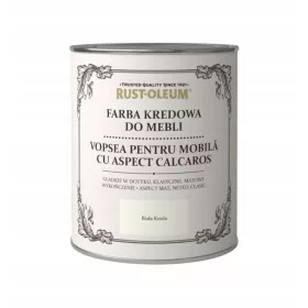   Rust-Oleum тебеширена боя за мебели 125 мл бяла