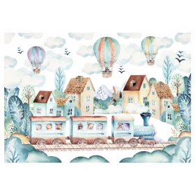   Фототапет за деца Скандинавски влак 368x254