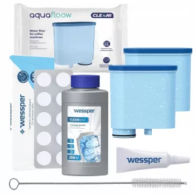    2× Воден филтър за кафе машина AquaFloow AF04, син + 4 други продукта