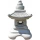  Голяма бетонна градинска лампа PAGODA (P5) ALA-SHOP