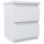  Нощно шкафче StivMeble FM_SN_2SZ_BM 30x30x40 см бяло