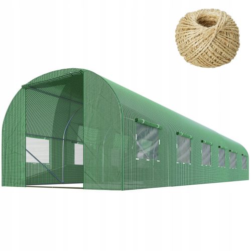 Фолиен тунел - Фолио тунел 18 м² 600 х 300 см бяло
