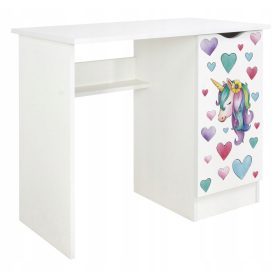    Правоъгълно бюро Leomark Roma 90 x 50 x 77 см бяло