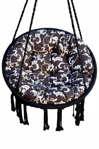  Възглавница Wicker Wonders 100 x 95 x 10 черна