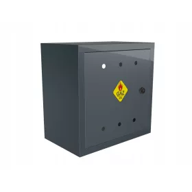   ГАЗОВ ШКАФ КУТИЯ 60х60х25 ГАЗ цвят АНТРАЦИТ