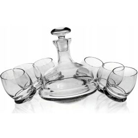   Кана за вода - Комплект Krosno Glass SA | Стъкларски завод Кросно | Szkło-Krosno Roly-Poly | Люлеене | Капитанско | Изпива се 0,75л