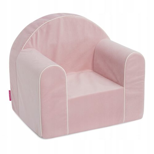  Детско кресло Badum Mini Velour, розово