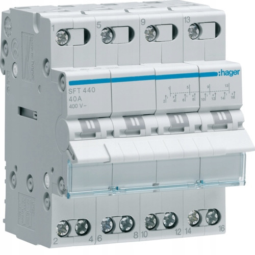 Ключ Hager 400V IP20 40A