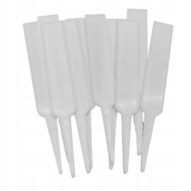    Свободностоящ плакет бял 17 х 9 см 10 бр.