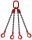 Верижна прашка 4C 8-8 DOR=4.25Tlength 4M Безопасна кука