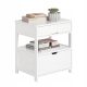  SoBuy FRG258-W Нощно шкафче, масичка