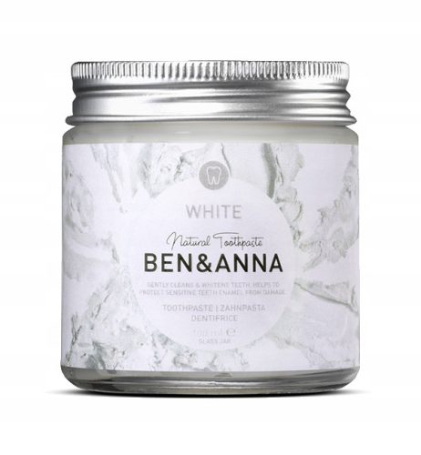  Ben and Anna Natural Toothpaste White натурална избелваща паста за зъби 100мл