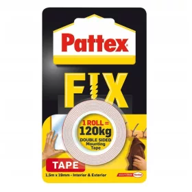   Двустранна фиксираща монтажна лента Pattex 120 кг