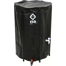   Резервоар за събиране на дъждовна вода - Резервоар за дъждовна вода 250 л 88 х 60 см черен