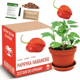    Комплект за отглеждане на люти чушки HABANERO ORANGE