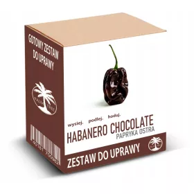    Комплект за отглеждане на люти чушки HABANERO CHOCOLATE