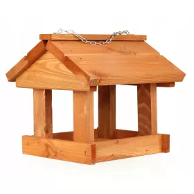   Хранилка за птици Дървена къща, будка KR-4
