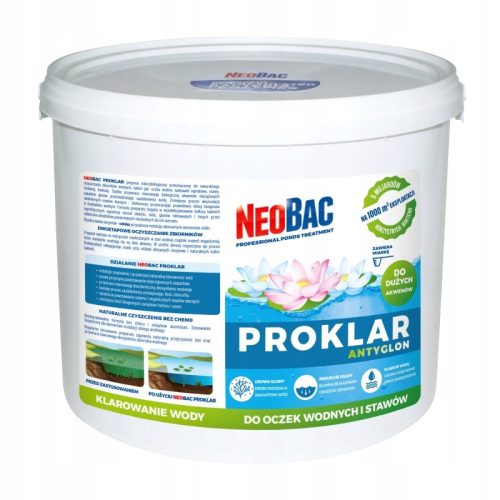  NeoBac PROKLAR за ВОДОРАСЛИ Бактерии за езерца 5