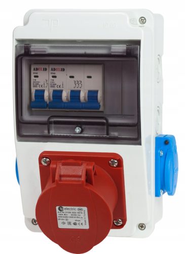  Разпределителна уредба Adelid 400 V IP44 32 A