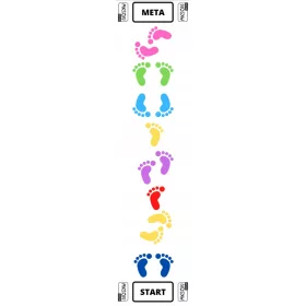    Анимационна писта Akson Center Jumping Skins 45 x 200 cm