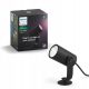  Кръгъл осветителен стълб Philips Hue с вграден LED източник 19,4 см, черен