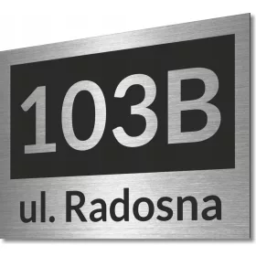 EXTRAREKLAMY.pl номер на къщата 40 x 30 cm