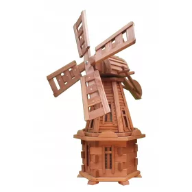   Дървена градинска вятърна мелница Windmills 100см 3 вида