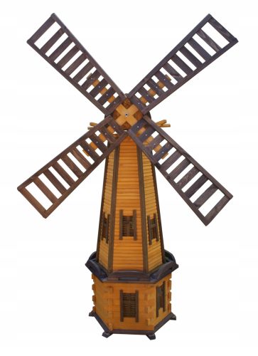  Дървена градинска вятърна мелница Windmills 235см, 3 вида