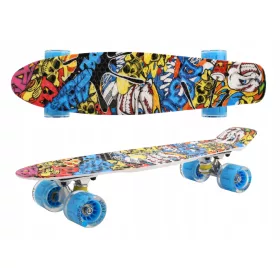    ДЪСКА ТИП LED ГРАФИТИ 56 СМ 100 КГ ABEC 7