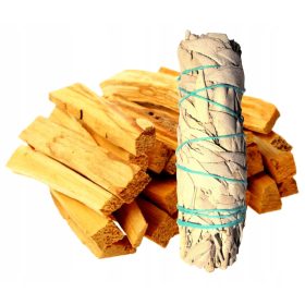   Ароматни пръчици - Комплект ароматни пръчици с бял градински чай Palo Santo Sticks palo santo 50гр