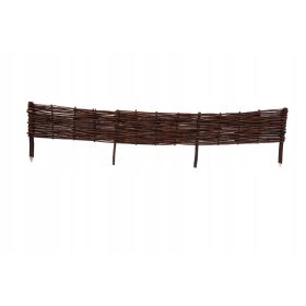    ПЛЕТЕНА ПАЛИСАДА РАБАТКА ОГРАДА 150х20