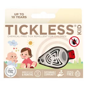    Ултразвукова защита от кърлежи TickLess Kid бежов