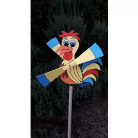    Градинска вятърна мелница петел, градинска декорация