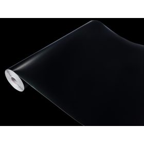    Мебелен фурнир Матово черно фолио Размер на ролка 90см