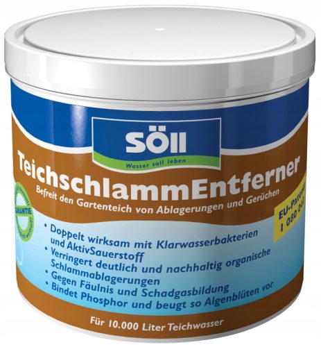  SOLL TeichschlammEntferner 500 g Отстранява дънни отлагания