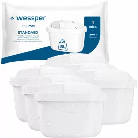    Филтърна вложка за кана Wessper Aquamax 6 бр.