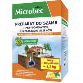    Прахообразен препарат за септични ями Bros Microbec Ultra 1,2 кг