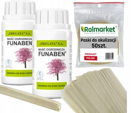 Препарат за растителна защита - Фунабен мехлем за рани 500гр + Ваксинални ленти 50бр