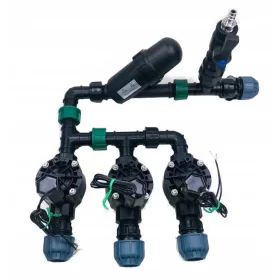    Колектор Rain Bird, 3 електромагнитни клапана, изход 25 мм