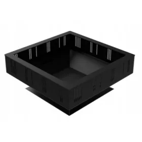    Градинска камина QUADRUM грил голяма огнена стоманена купа дълбока 75см