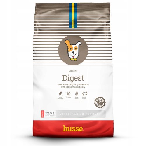  HUSSE DIGEST 7 кг - хипоалергенна храна за кучета
