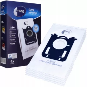    Синтетична торбичка за прахосмукачка S-BAG, Classic Long Performance, 4 бр.