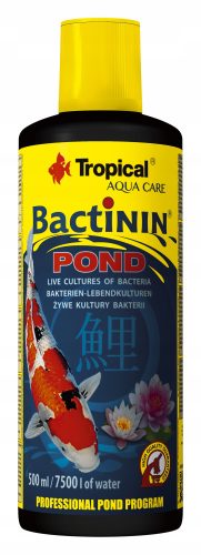  Препарат с бактерии Tropical Bactinin Pond 500 мл