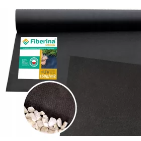   Агротекстил - Агротекстил за мулчиране (против плевели) Fiberina Strong черен 160 x 1000 cm 150 g/m²