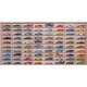  Рафт за Играчки Коли Cars Springs Hot Wheels Органайзер 80 места Дърво