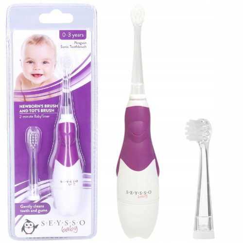  SEYSSO BABY ЗВУКОВА ЧЕТКА ЗА ЗЪБИ ЗА ДЕЦА 0-3г.