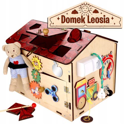  Детска манипулативна дъска House 29W1