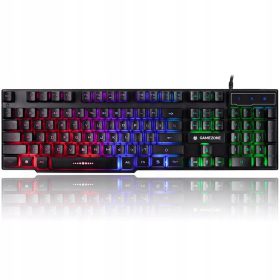    ГЕЙМЪРСКА КЛАВИАТУРА С ПОДСВЕТКА ЗА USB ГЕЙМЪРИ