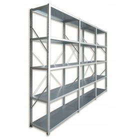   DODAS метален складов рафт 195 х 275 х 40 см макс. 150 кг на рафт