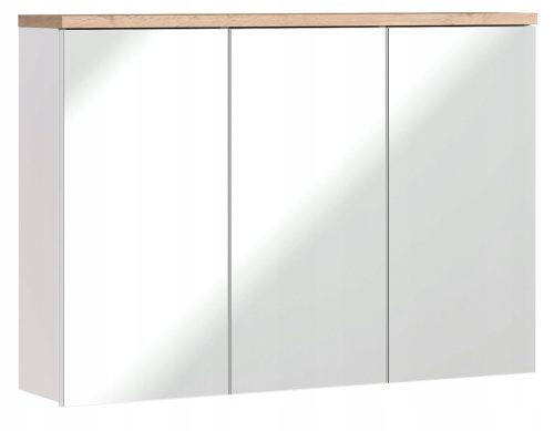  Шкаф за баня Comad Bali White с огледало 100x69x20 см бял